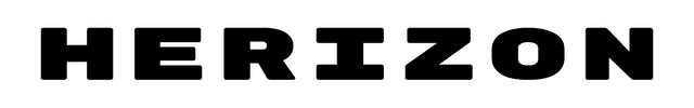 Herizon Full Logo Black