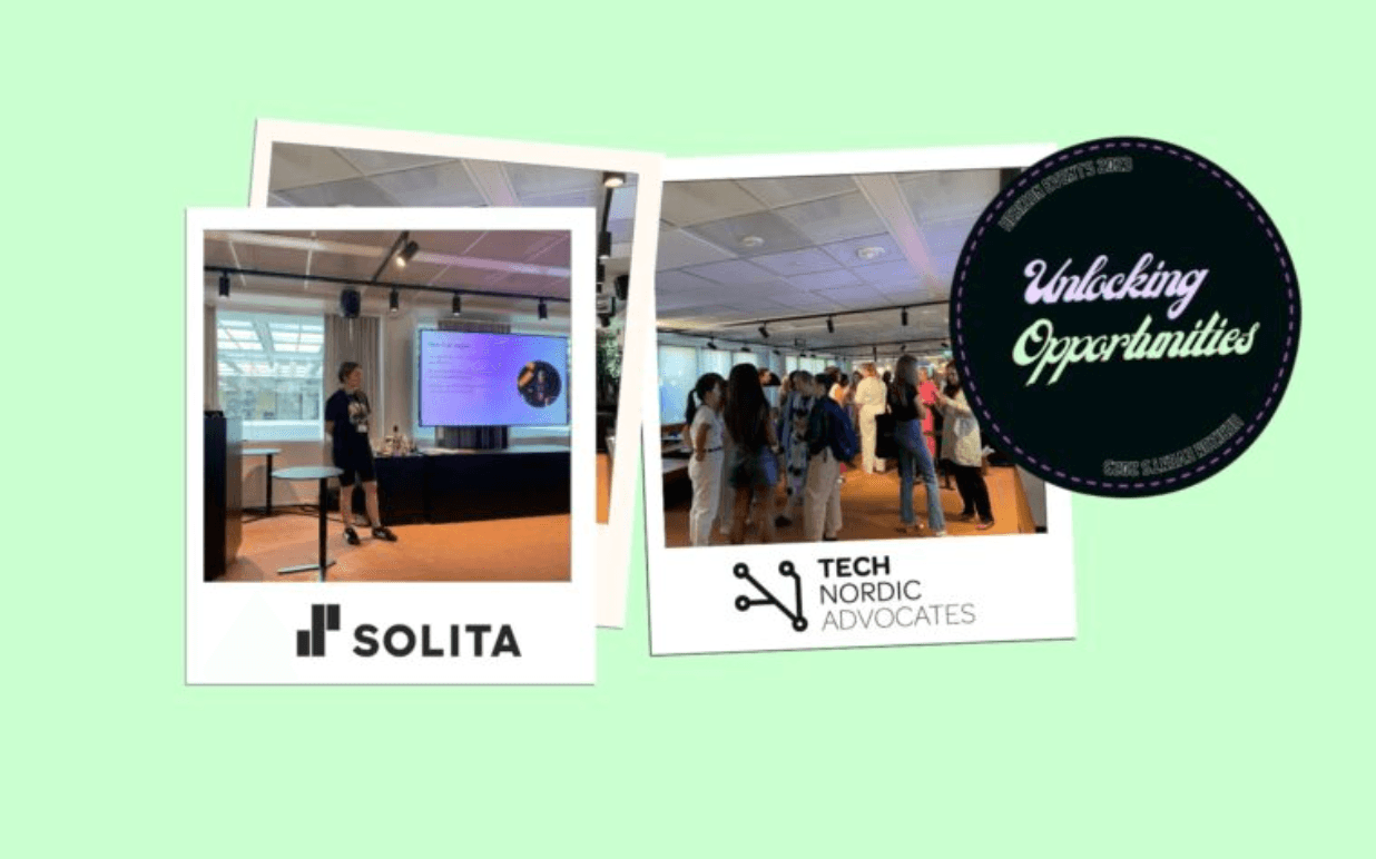 Herizon x Tech Nordic Advocates event at Solita’s office